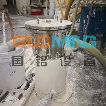 山東淄博陶瓷管道除鐵器應用現(xiàn)場