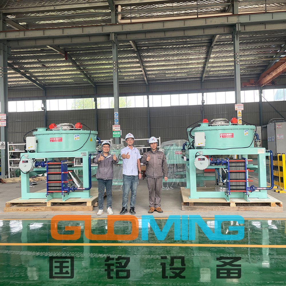 GDGIV-400S電磁干粉除鐵器發(fā)貨現(xiàn)場(chǎng)國(guó)銘設(shè)備