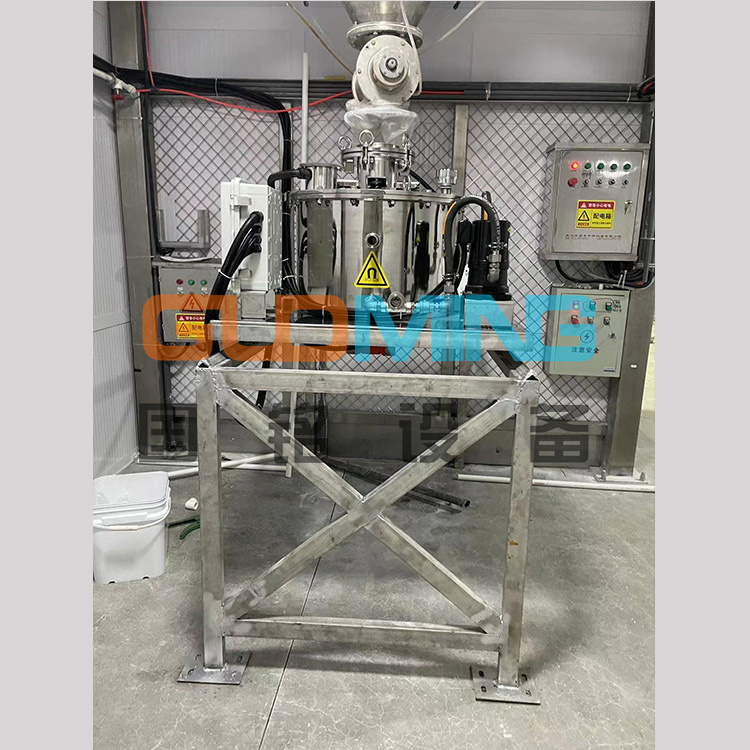 德州某項目不銹鋼電磁干粉除磁器使用現(xiàn)場